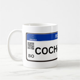 Caneca De Café Taza Cochcbamba Mercosur