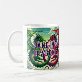 Caneca De Café Taza Coffe DANCING DRAZON