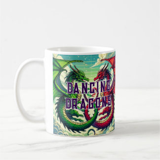 Caneca De Café Taza Coffe DANCING DRAZON