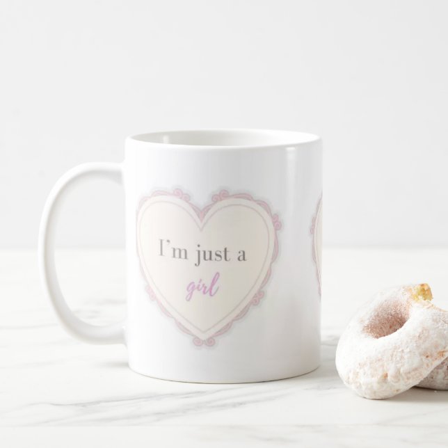 Caneca De Café Taza con diseño coquette (Com Donut)