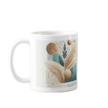 Taza con diseño moderno. Esencia