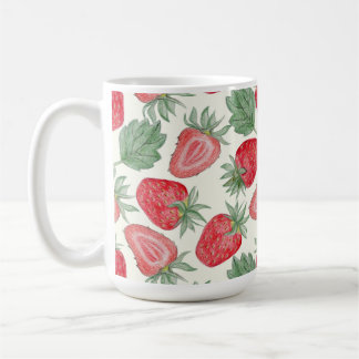 Caneca De Café Taza con fresas