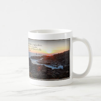 Caneca De Café Taza con versículo de la biblia