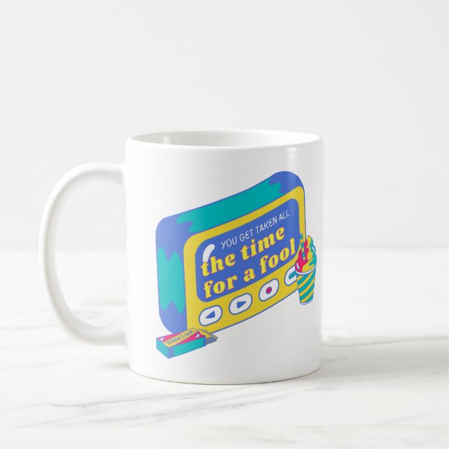 Caneca De Café Taza Cup/ taken for a fool (Esquerda)