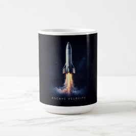 Caneca De Café Taza De Café Escape Velocity Rocket Mug