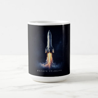 Caneca De Café Taza De Café Escape Velocity Rocket Mug