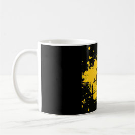 Caneca De Café Taza de Cafe +Flow en negro