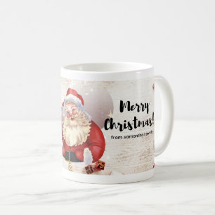 Caneca De Café taza de café navideña santa claus