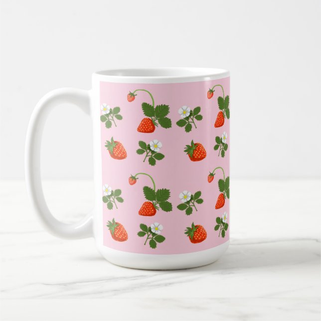 Caneca De Café Taza De Café Strawberries (Esquerda)