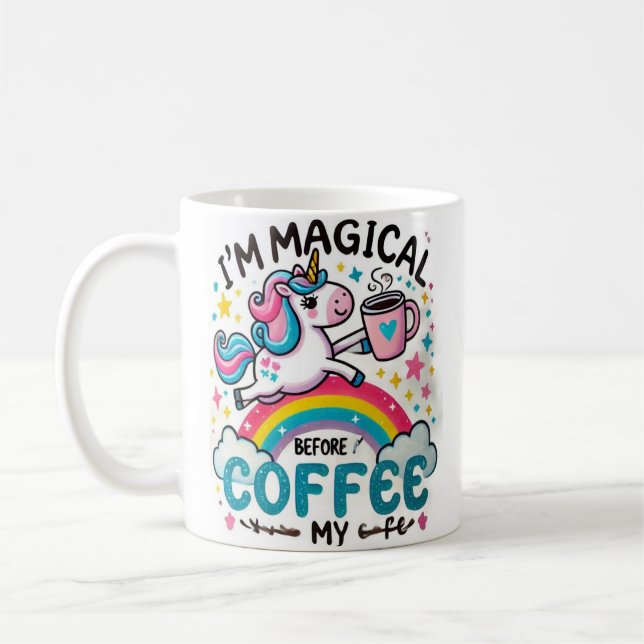 Caneca De Café Taza de café - Taza con arcoíris  (Esquerda)