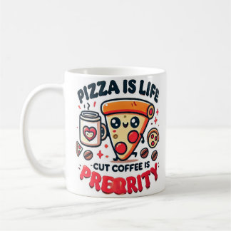 Caneca De Café Taza de café - Taza divertida de pizza