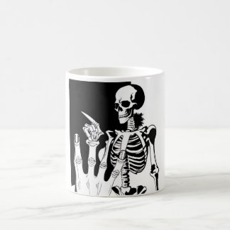 Caneca De Café Taza de Calavera