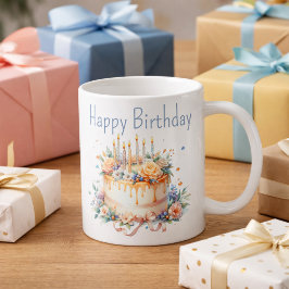 Caneca De Café Taza de cumpleaños 