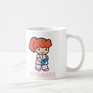 Caneca De Café Taza de enfermera con guantes