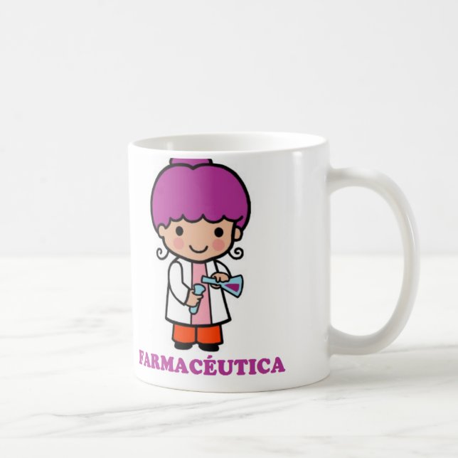 Caneca De Café Taza de farmaceutica (Direita)