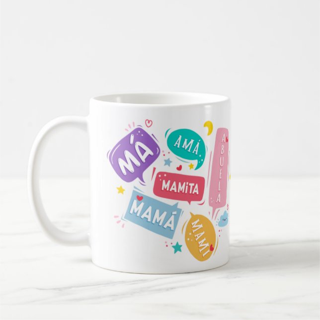 Caneca De Café Taza Día de las Madres (Esquerda)