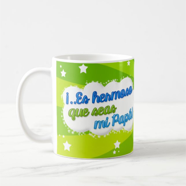 Caneca De Café Taza Día del Padre (Esquerda)