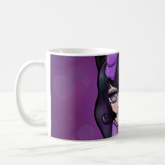 Caneca De Café Taza diseño Kuromi fanart rostro