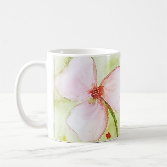 Caneca De Café Taza dos flores (Esquerda)