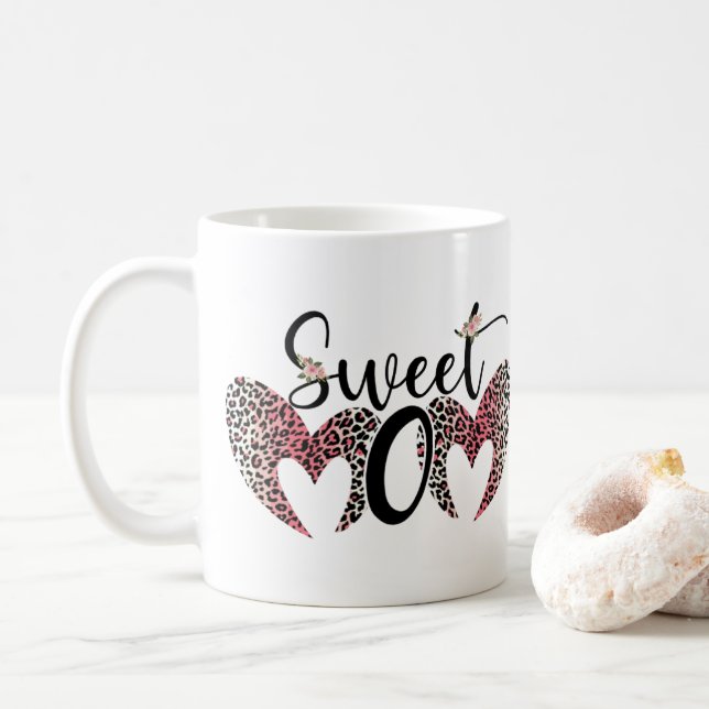 Caneca De Café Taza dulce mamá (Com Donut)