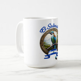 CANECA DE CAFÉ TAZA  ESCUDO TOROGOZ EL SALVADOR