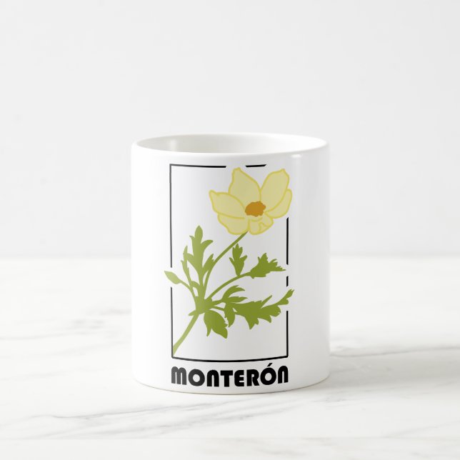 Caneca De Café Taza estampado de flor Monterón (Centro)