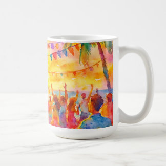 Caneca De Café Taza fiesta en la playa