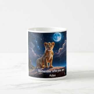 Caneca De Café Taza Frase Inspiradora de Mufasa