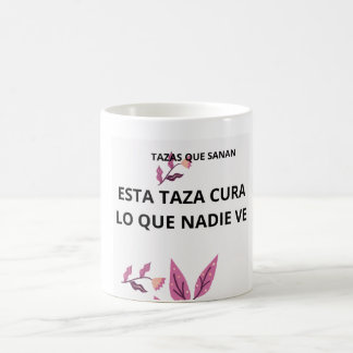 Caneca De Café Taza frase sanación