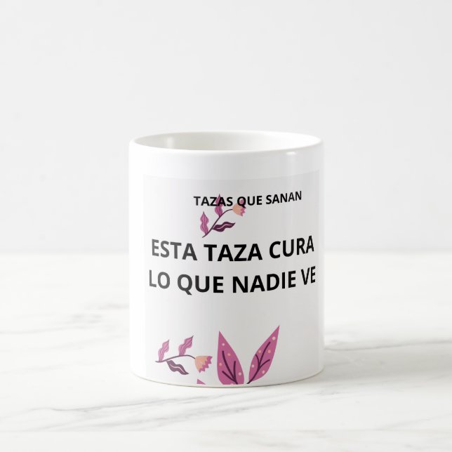 Caneca De Café Taza frase sanación  (Centro)