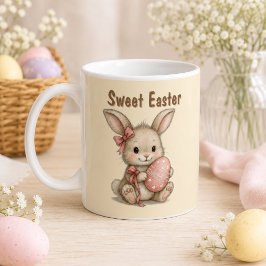 Caneca De Café Taza Happy Easter para café
