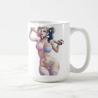 CANECA DE CAFÉ TAZA HARLEY QUINN BATTER