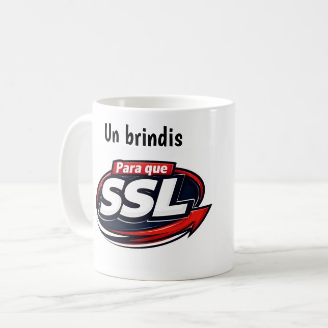 Caneca De Café Taza humor Sánchez SLL (Frente Esquerda)