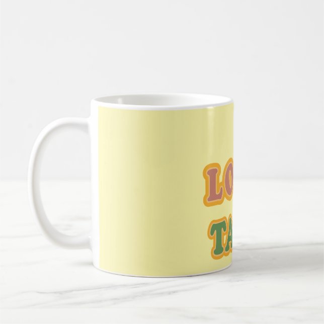 Caneca De Café Taza I Love Tacos (Esquerda)