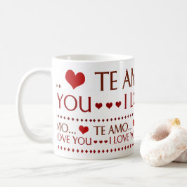 Caneca De Café Taza - I Love You