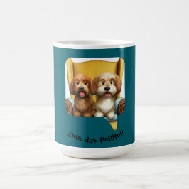 Caneca De Café Taza Infantil “Amiguitas Peludas”