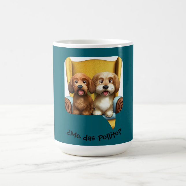 Caneca De Café Taza Infantil “Amiguitas Peludas” (Centro)