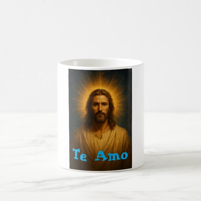 Caneca De Café Taza Jesus Te Amo (Centro)