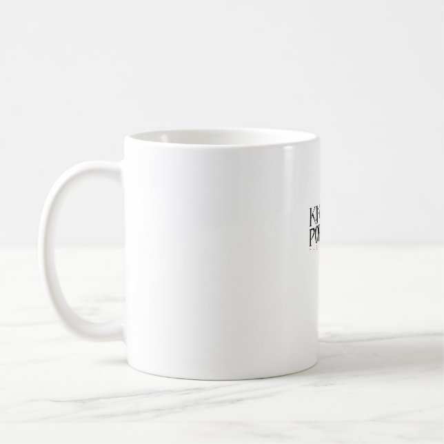 Caneca De Café Taza KinnPorsche Logo (Esquerda)