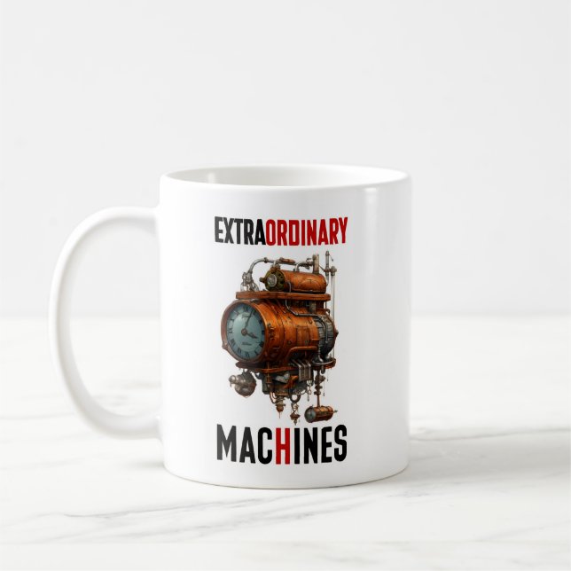 Caneca De Café Taza la colección EXTRAORDINARY MACHINES 06 (Esquerda)