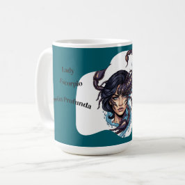 Caneca De Café Taza Lady Escorpio