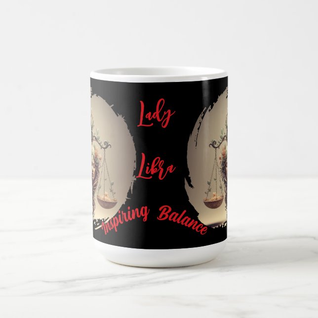 Caneca De Café Taza Lady Libra (Centro)