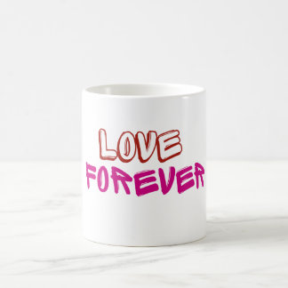 Caneca De Café Taza “Love Forever” – Amor sin fin