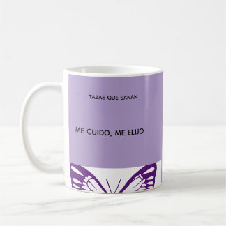 CANECA DE CAFÉ TAZA ME CUIDO ME ELIJO REGALO MUJER