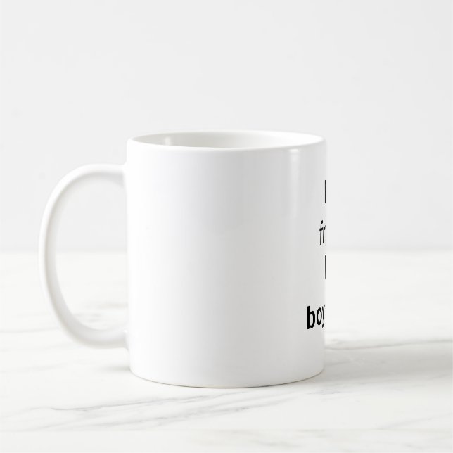 Caneca De Café Taza more friends less boyfriends (Esquerda)