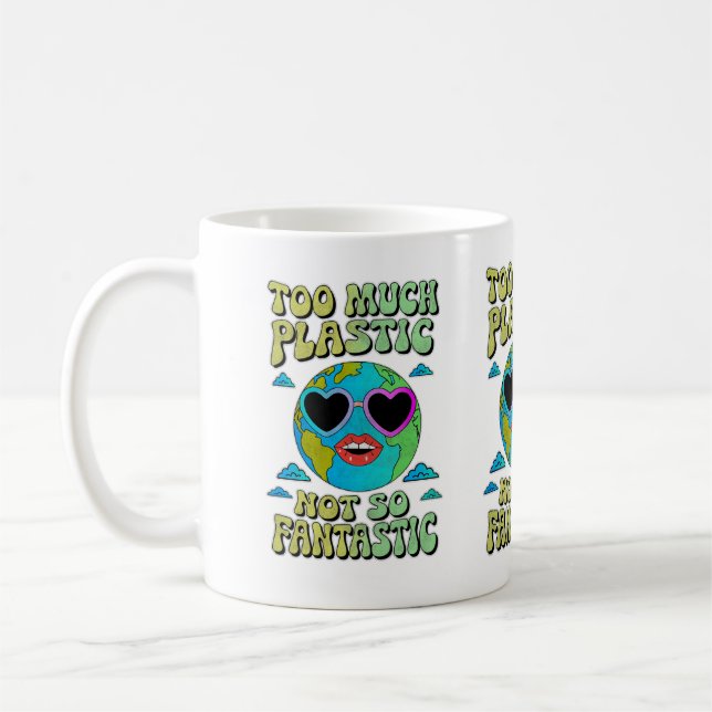Caneca De Café Taza Mug ciudado del medio ambiente (Esquerda)