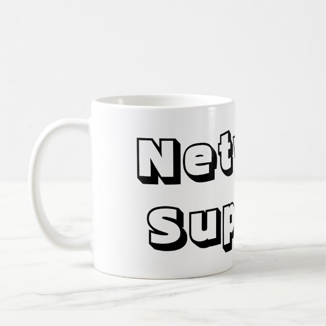 Caneca De Café Taza network support (Esquerda)