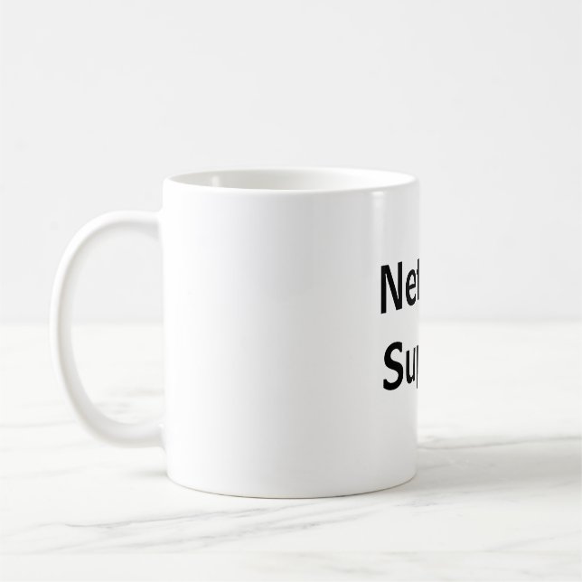 Caneca De Café Taza  network Support (Esquerda)