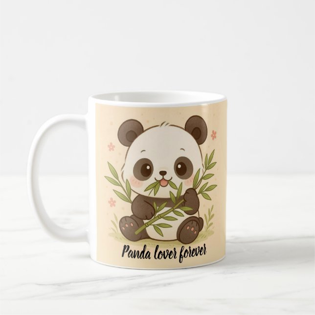 Caneca De Café Taza Panda Lover (Esquerda)