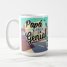 Caneca De Café Taza Papá Eres Genial